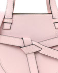 Calfskin Mini Gate Tote Icy Pink