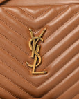 Calfskin Matelasse Monogram Lou Camera Bag Cinnamon