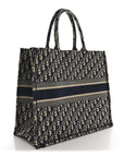 Oblique Large Book Tote Blue Multicolor