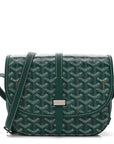 Goyardine Belvedere II PM Messenger Bag Green