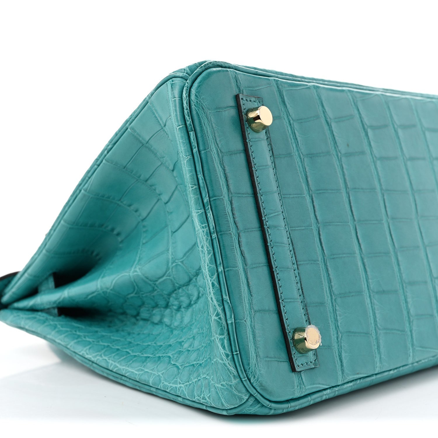 Matte Alligator Birkin 30 Bleu Paon