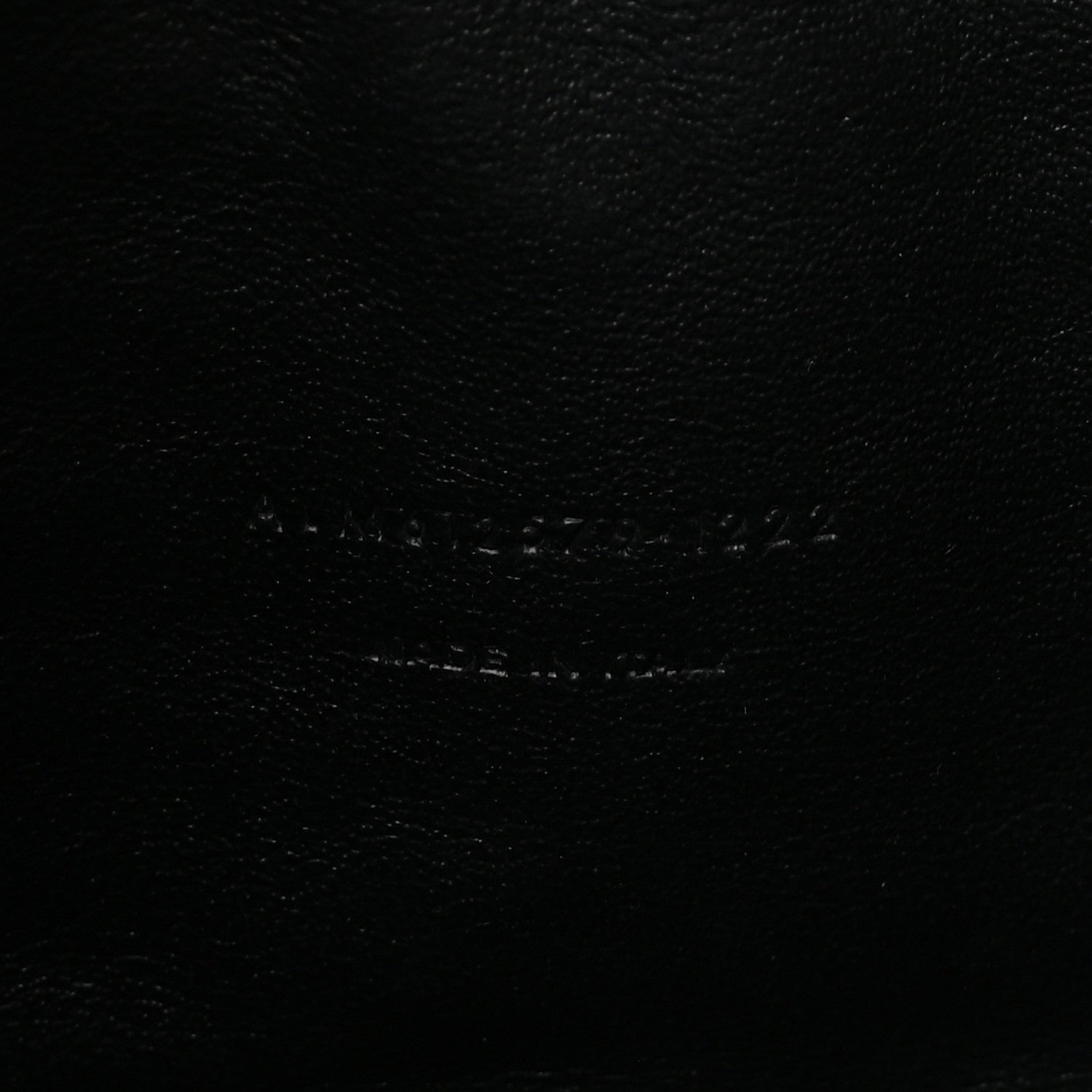 Grain De Poudre Matelasse Monochrome Monogram Mini Lou Camera Bag Black