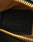 Lambskin Le Porte Calino Ring Top Handle Bag Black