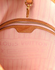 Damier Azur Neo Neverfull MM Rose Ballerine