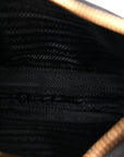 Patent Naplak Re-Edition 2005 Shoulder Bag With Charm Black