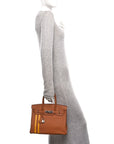 Togo Swift Officier Birkin 30 Gold Ambre