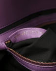 Nappa FF 1974 Embossed Baguette Agapanto