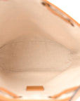 X DISNEY Mini Vintage GG Supreme Monogram Bucket Bag Beige Vintage Sun Oil