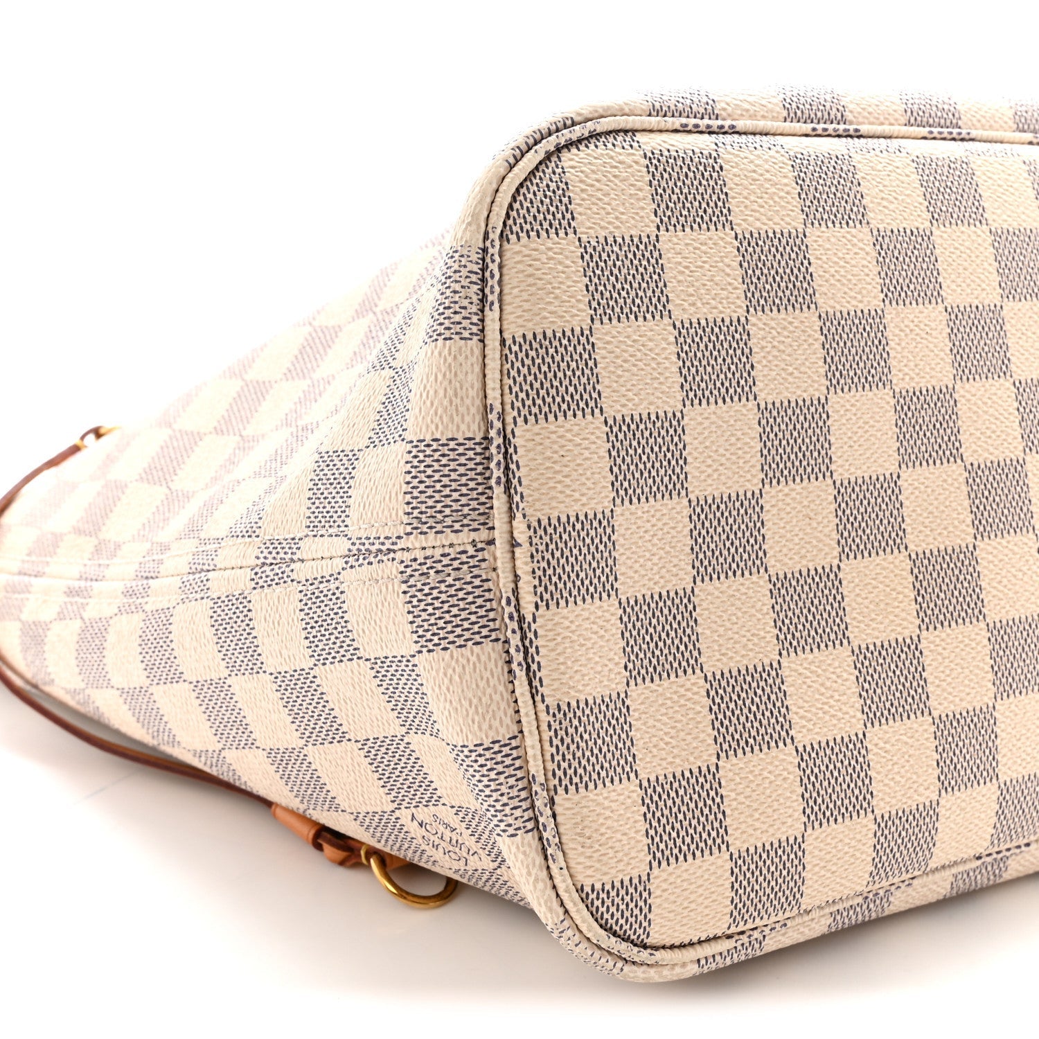 Damier Azur Neo Neverfull MM Rose Ballerine