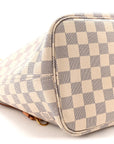 Damier Azur Neo Neverfull MM Rose Ballerine