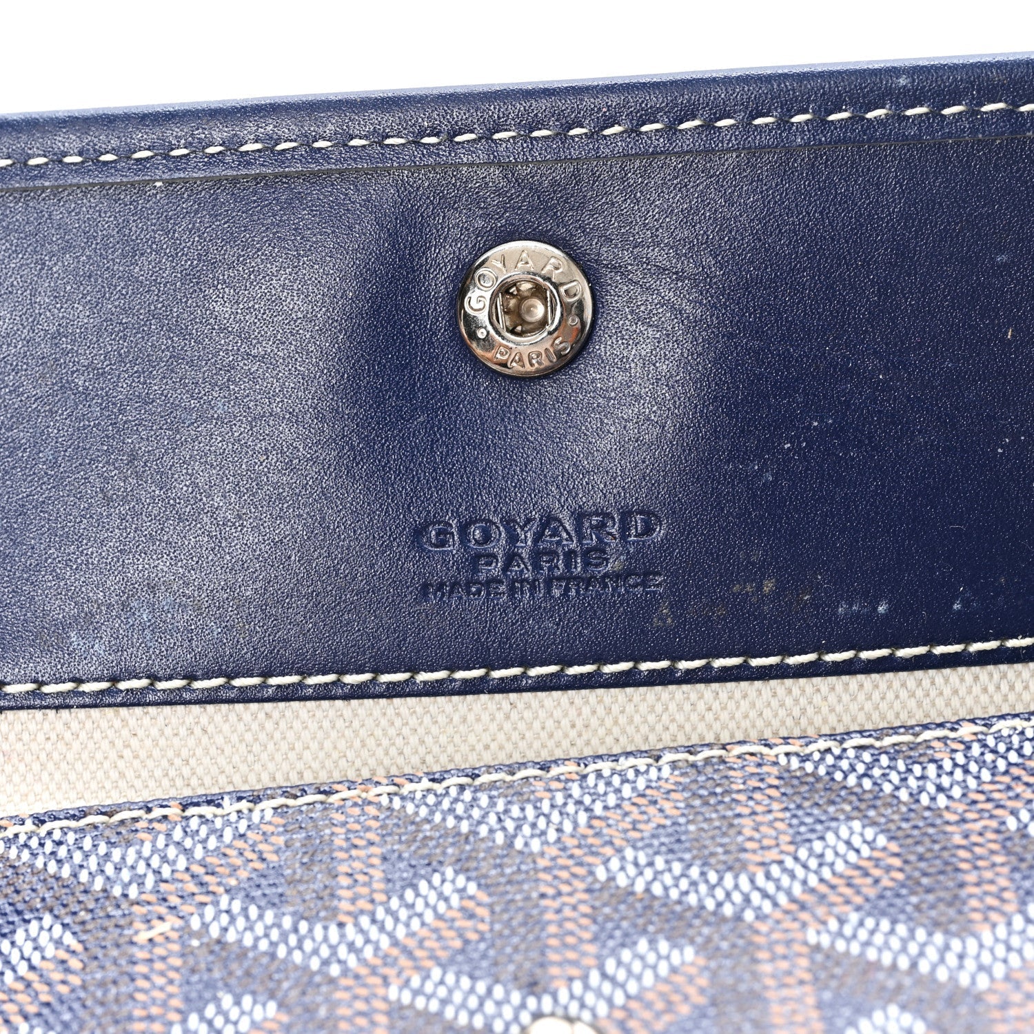 Goyardine Saint Louis PM Navy