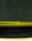 Vitello King FF Lines Embossed Baguette Soft Trunk Wasabi