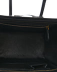 Smooth Calfskin Mini Luggage Black