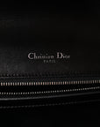 Lambskin Multi Studded Medium D1ORama Flap Bag Black