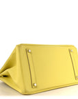 Epsom Birkin 35 Lime