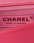 Lambskin Quilted Medium Boy Flap Fuchsia