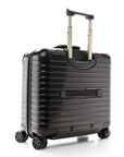 Gloss Polycarbonate Suitcase Compact Brown