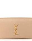 Grain De Poudre Classic Kate Monogram Clutch Nude Powder