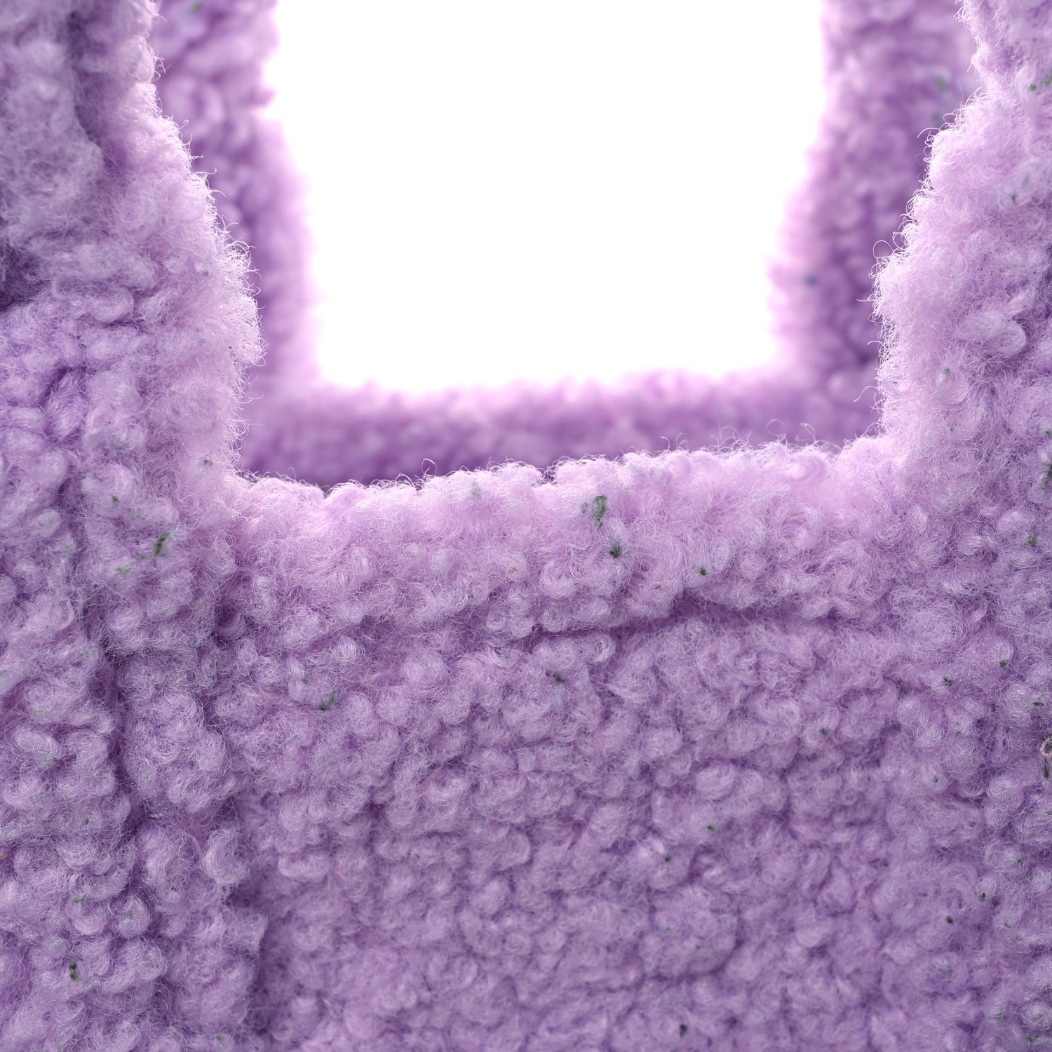 Polyester Cotton Small The Teddy Traveler Tote Bag Lilac