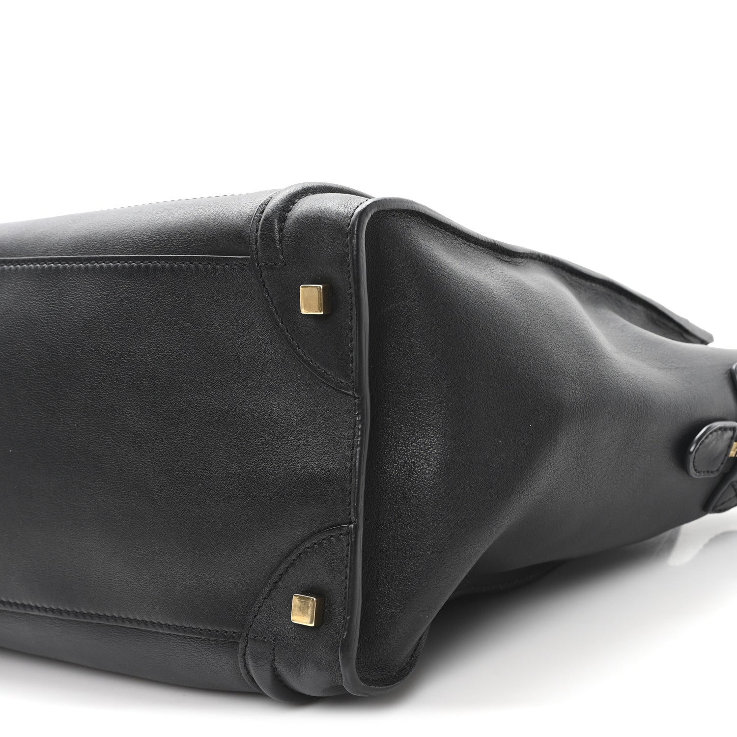 Smooth Calfskin Mini Luggage Black