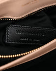 Calfskin Y Quilted Monogram Toy Loulou Crossbody Bag Dark Beige