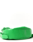 Agneau Arena Le Cagole Shoulder Bag XS Vivid Green