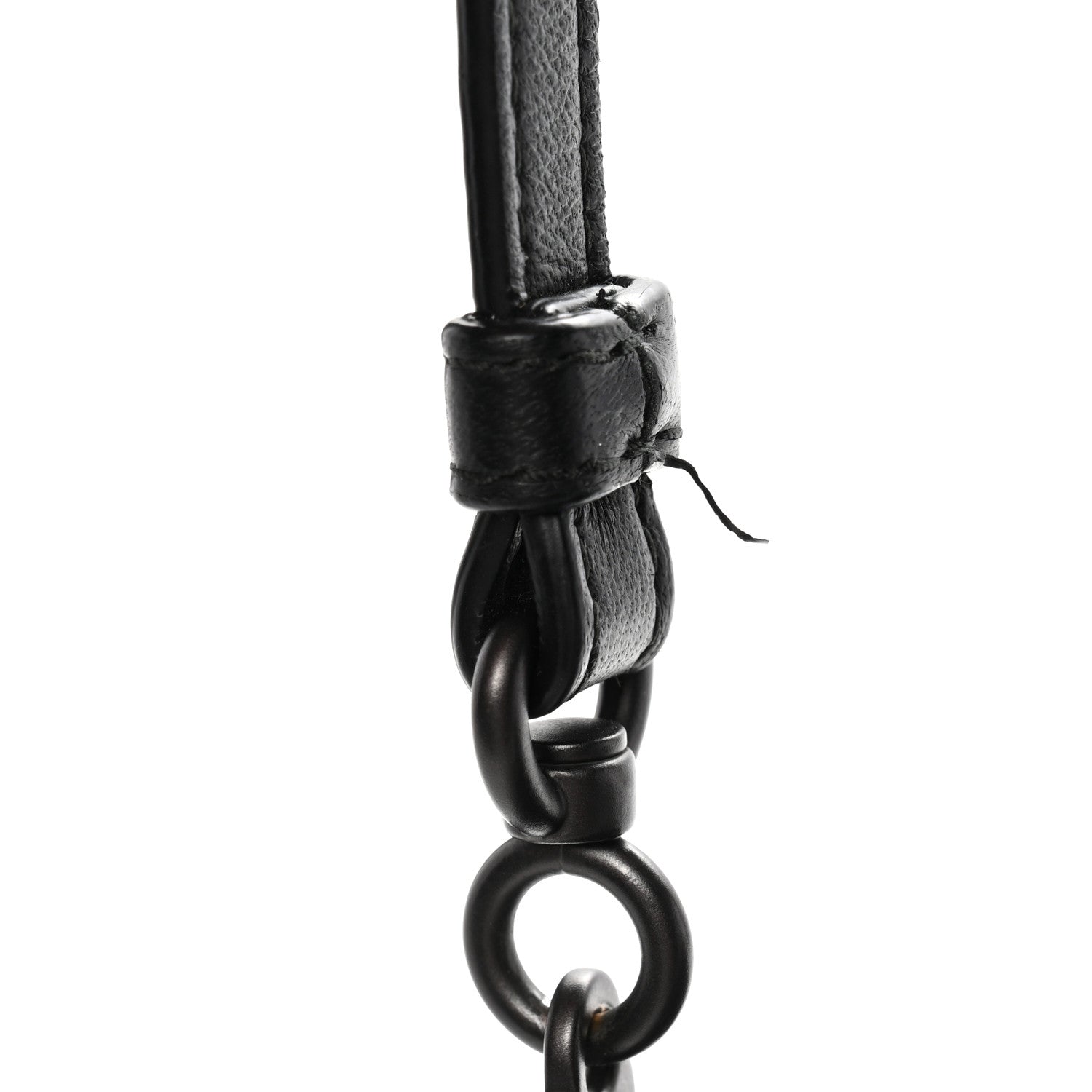 Nappa Intrecciato Crossbody Messenger Black