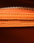 Goatskin Micro Luggage Light Orange