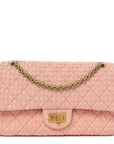 Wool Tweed Quilted 2.55 Reissue 225 Flap Light Pink