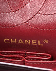 Lambskin Quilted Crush 2.55 Reissue 225 Flap Dark Burgundy