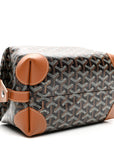 Goyardine Boeing 25 Trousse de Toilette Black Gold