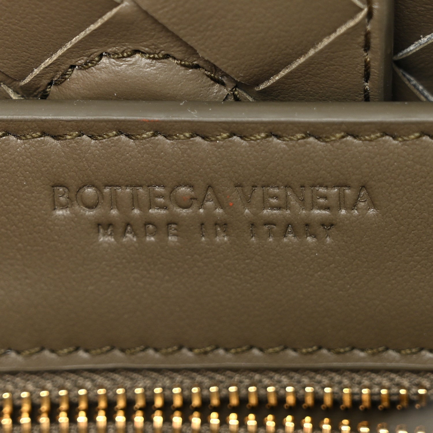 Suede Intrecciato Small Andiamo Shoulder Bag Cypress