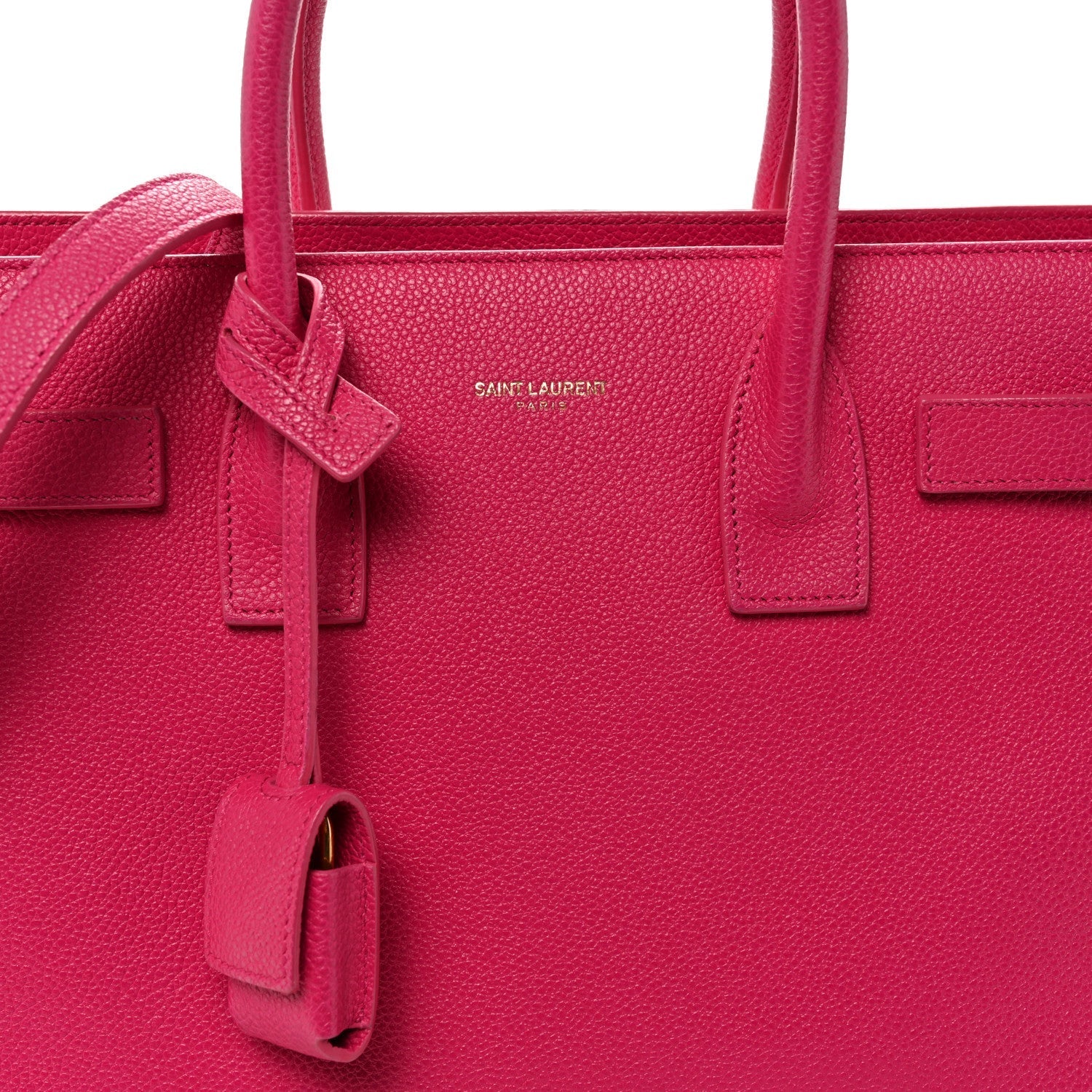 Calfskin Baby Sac De Jour Fuchsia