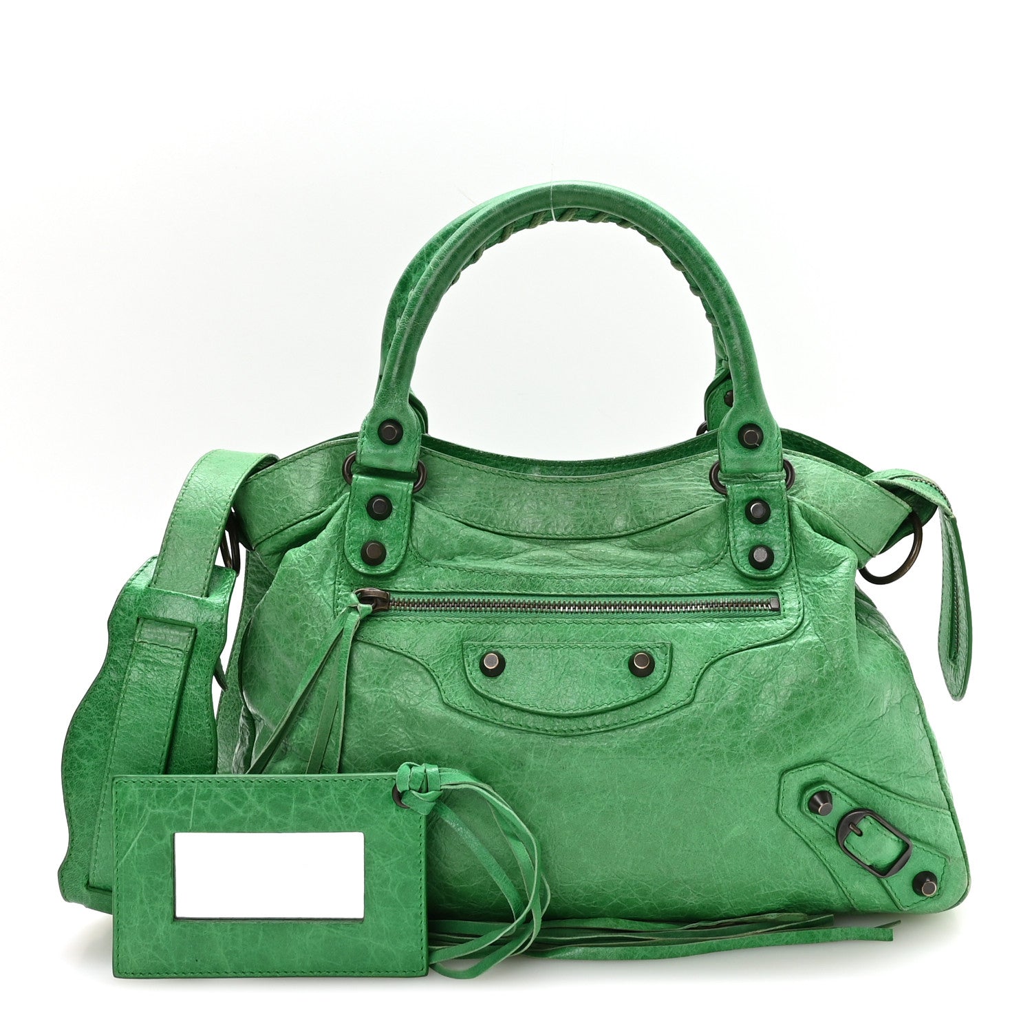 Agneau Classic Hardware Town Vert Poker