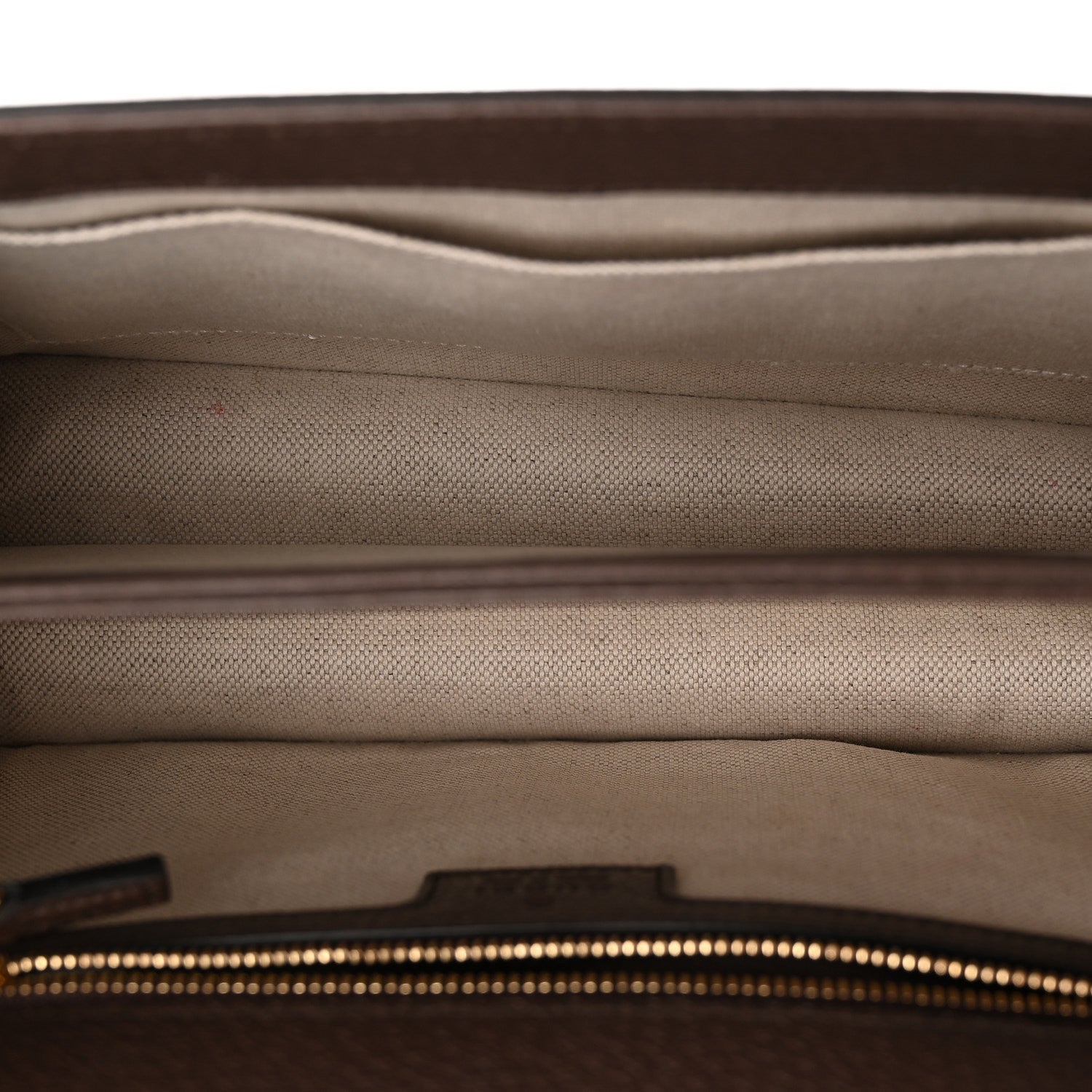 Monogram Jumbo GG Textured Dollar Calfskin Web Small Ophidia Padlock Top Handle Bag Camel Ebony New Acero