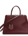Vitello Elite Regular 2Jours Tote Rosso Scuro Ciliegia