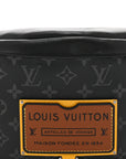 Monogram Eclipse Epi Gaston Label Discovery Bumbag Black Savan Yellow