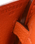 Togo Birkin 25 Orange