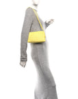 Nappa Intrecciato Small Loop Camera Bag Yellow