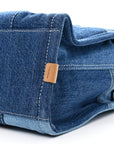 Denim Canvas Large The Tote Bag Blue