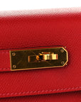 Epsom Kelly Sellier 28 Rouge Casaque