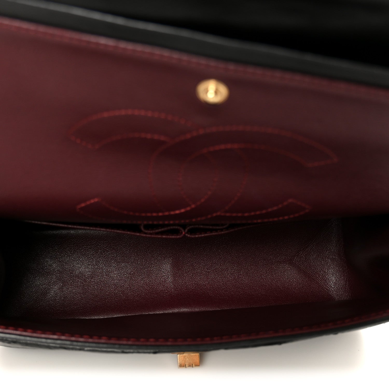 Aged Calfskin Quilted 2.55 Reissue 225 Flap Black