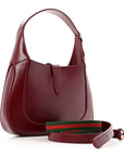 Ancora Calfskin Web Medium Jackie 1961 Hobo Rosso