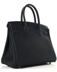 Togo Birkin 30 Black