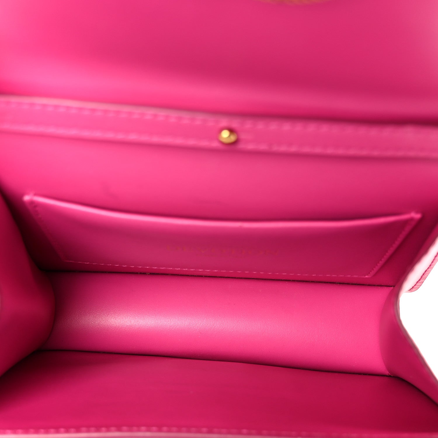 Smooth Calfskin Small Devotion Envelope Top Handle Bag Pink