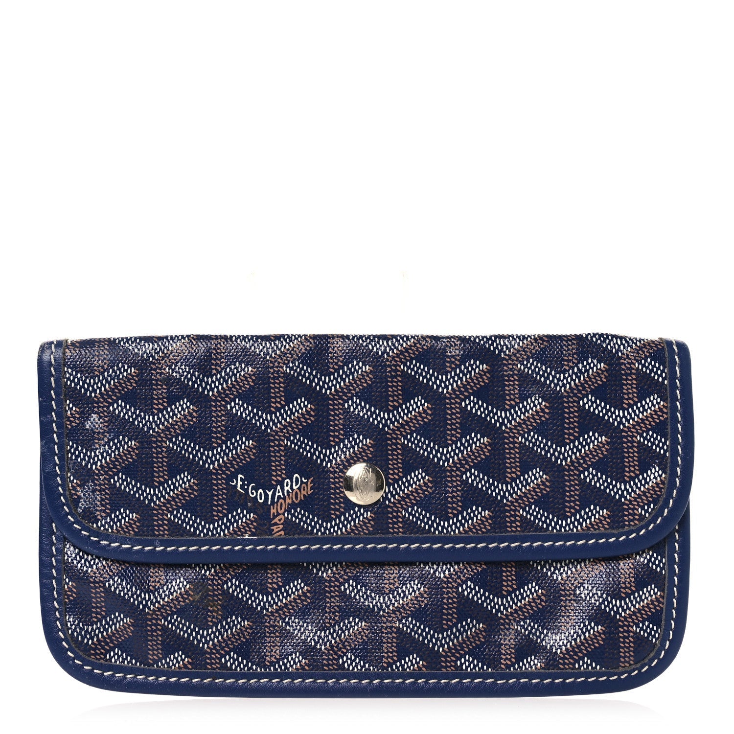 Goyardine Pouch Navy