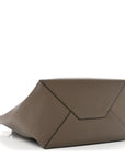 Soft Grained Calfskin Small Belt Cabas Phantom Taupe