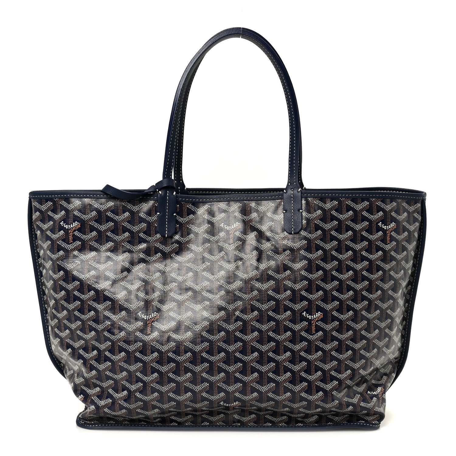 Goyardine Reversible Anjou PM Navy