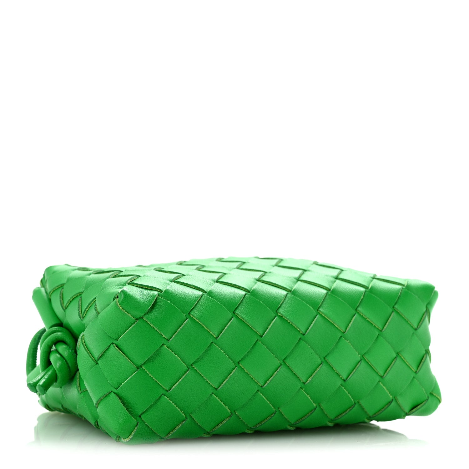 Nappa Intrecciato Mini Loop Camera Bag Parakeet