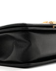 Caviar Quilted Medium Boy Flap Black